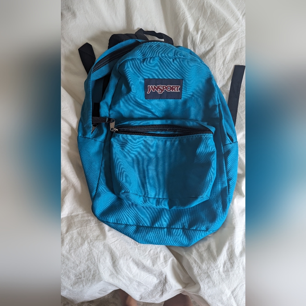 Teal Jansport Backpack